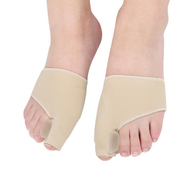 2Pcs=1Pair Big Toe Hallux Valgus Corrector Orthotics Feet Care Bone Thumb Adjuster Correction Pedicure Socks Bunion Straightener