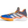 Harden Stepback 1 Round Toe Lace-Up Shock Absorption Non-Slip Wear-Resistant Mid-Top Basketball Shoes Men Sneakers Orange White Blue FW8483