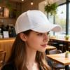 Бейсболка Дышащая сетчатая конструкция Легкая Защита от УФ-лучей Солнцезащитная шляпа Однотонная Регулируемая Для улицы