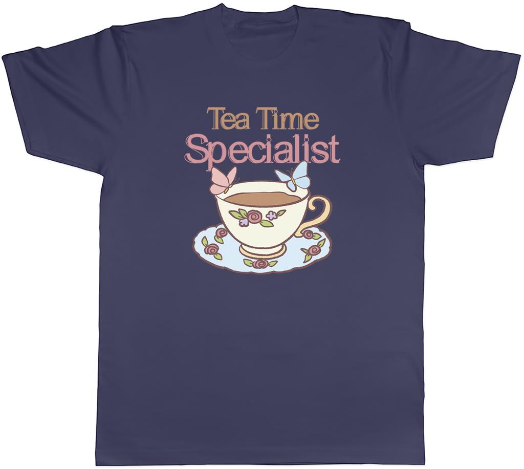 Tea Time Specialist Cuppa Brew Cup Unisexs TShirt Tee Gift Top