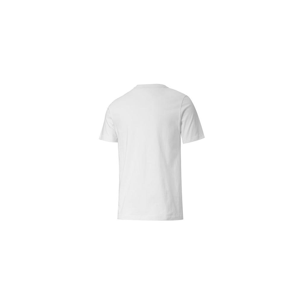 Puma Футболки Мужские Белые С Круглым Вырезом Умеренный Прямой Крой 852308-02