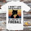 I Said I Cast Fireball Funny Black Cat D20 RPG Gamer T Shirt B1299