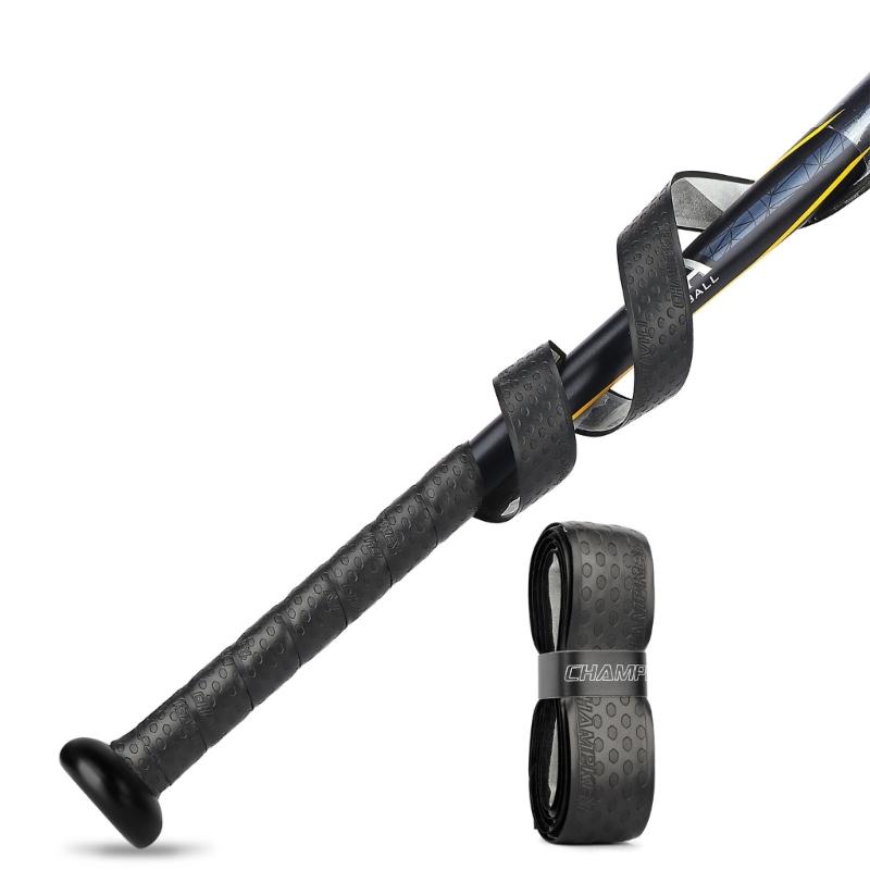 Профессиональная лента для рукоятки бейсбольной биты, самоклеящаяся, обмотка рукоятки биты из ПУ для улучшения характеристик замаха и комфорта