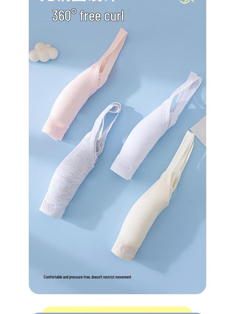 Подростковый спортивный бюстгальтер с фиксированной чашкой для девочек (Возраст 12-16 лет)