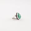 Natural Malachite Gemstone 925 Sterling Silver Handcrafted Ring Stylish Jewelry RR-57-35