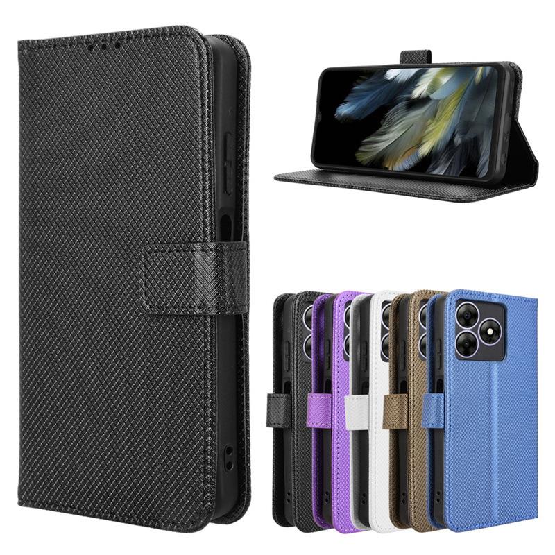 Кожаный флип-чехол для Blackview Wave 8 / Wave 8C PU Case [Flip Vintage Leather] Ударопрочный прочный ретро-чехол для телефона