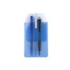 3Pcs Portable Colorful PVC Pencil Case Pocket Protector Doctors Nurses Supplies Leak-Proof Pen Pouch