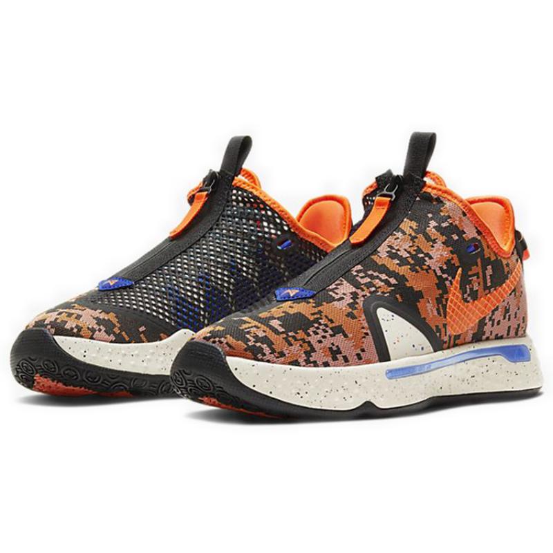 Nike PG 4 EP 'Цифровой камуфляж - Ярко-оранжевый' CD5082-200