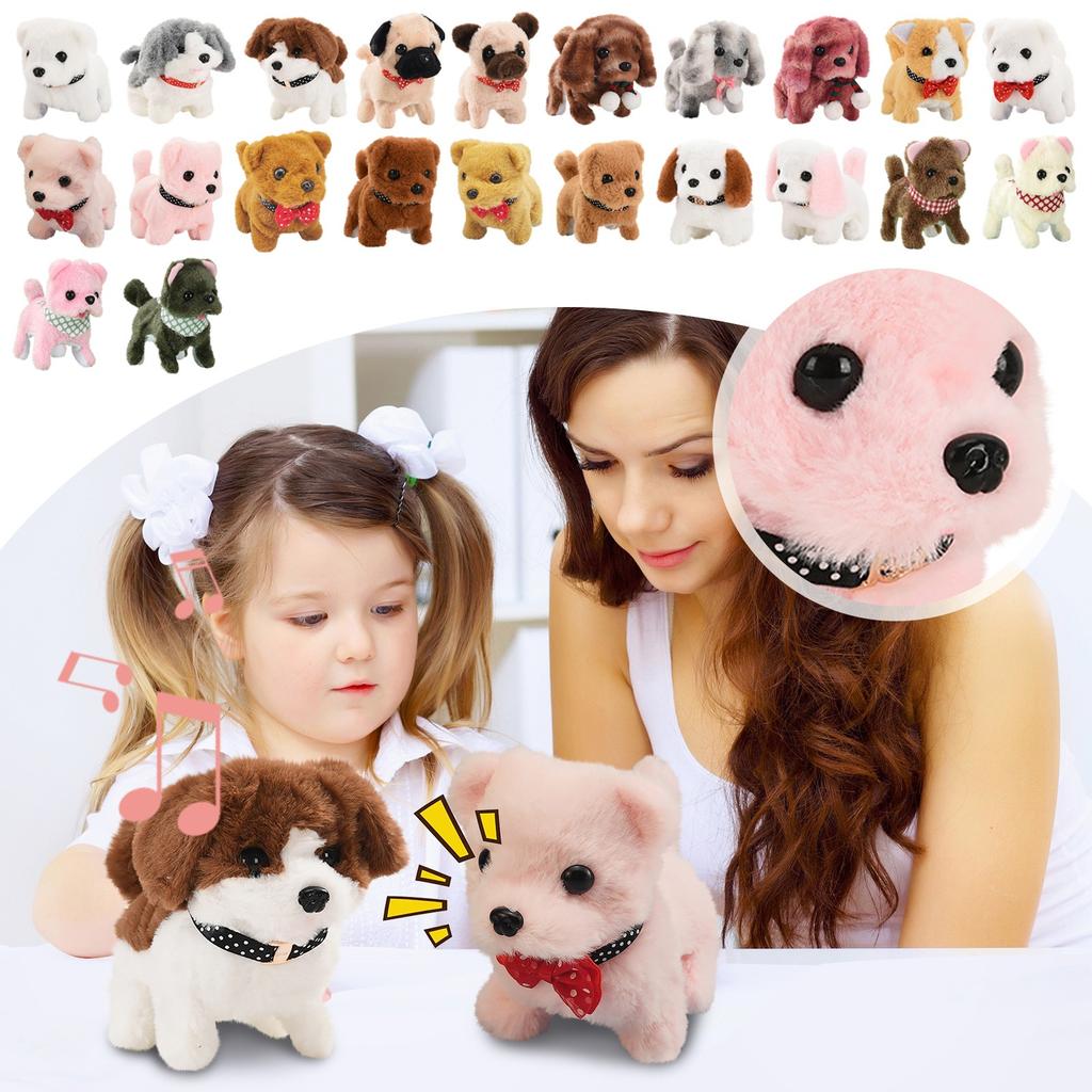 Electric Dog Toy Plush Soft Comfortable Interesting Lifelike Toy Dog