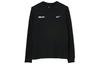 Nike T Shirts Men's Black Crew Neck Moderate Straight Fit CU7629-010