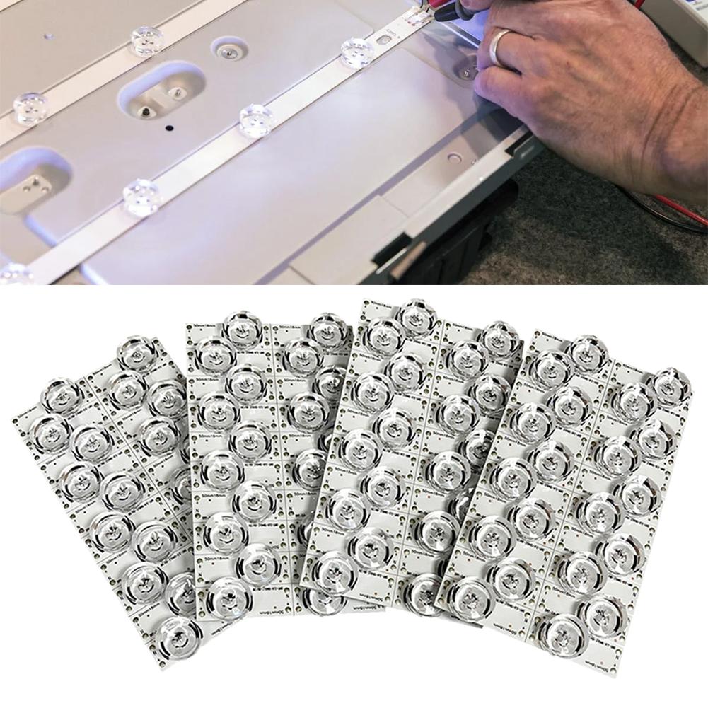 3 В 6 В светодиодные SMD-светильники прочные для 32-65 дюймовых светодиодных телевизоров, ремонт подсветки U