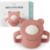 Fergie Baby Bear Straw Cup 220ml, 1 Pc, Dry Rose