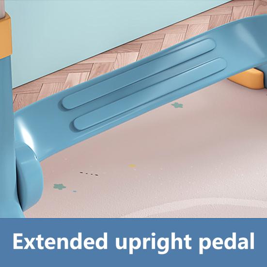 Расширенный настольный стол с мультиразделением, набор стульев с мультяшным рисунком, детский учебный стол с регулируемой высотой и набор стульев с выдвижным ящиком