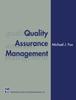 Книга Quality Assurance Management