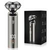 Men's Shaver, Electric Men's Shaver, Electric Shaver, Rotating Type, For Both Wet and Dry Use, IPX6 Waterproof, Suitable for Bath Shaving, USB Recharg