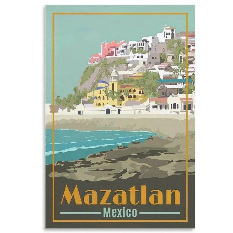 New York Paris Great Wall World Famous Building Metal Tin Signs Posters Plate Wall Decor for Bars Man Cave Cafe Clubs Home