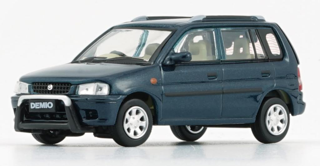 BM CREATIONS 1/64 Mazda Demio (Metro) 1994 Green LHD Finished Product