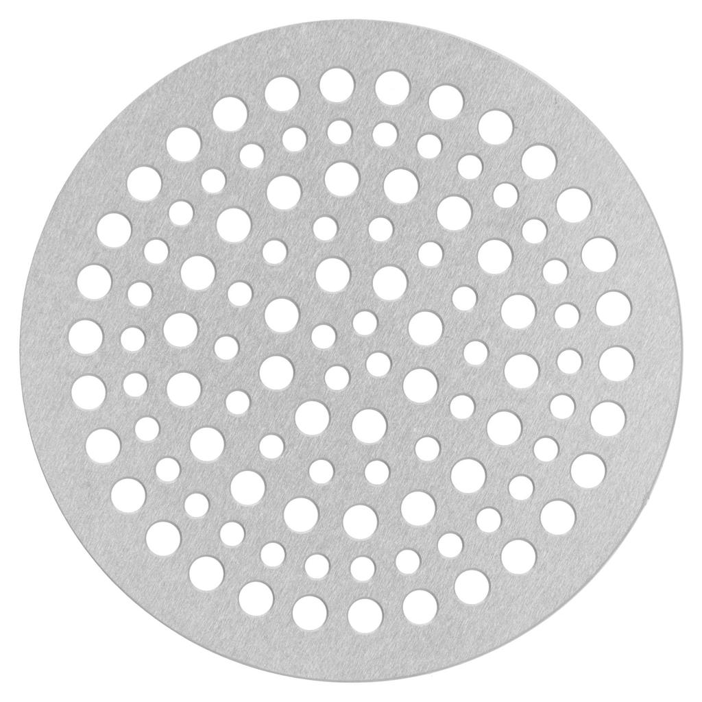 Floor Drain Filter Stainless Steel Round Drainage Shower Strainer Mesh Piece Anti Blocking(82mm )