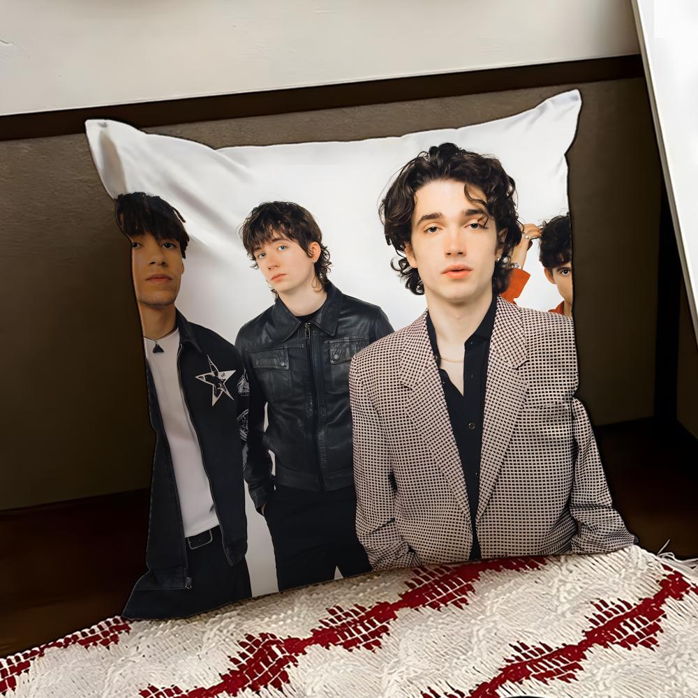 IInhaler Band Cushion Cover Reversible Soft Durable Pillow Cover Home  Car MultiScene Use for Daily Comfort