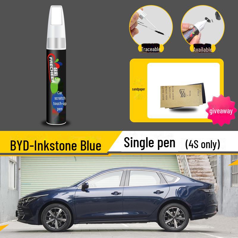 Подкрашивающий карандаш BYD Song Plus DMI: Серый, Белоснежный, Черный Комплект для ремонта царапин на автомобиле