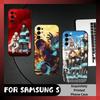 FF-Fire S-Sho K-Kusakabe Персонажи Чехол для телефона для Samsung S25,S24,S21,S22,S23,S20,Ultra,S26,Plus,Fe,Note,5G Черный Чехол