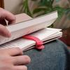 Умная закладка, силиконовый держатель для книг, аксессуары, эластичная, гибкая, уникальный дизайн, закладка для чтения для любителей чтения