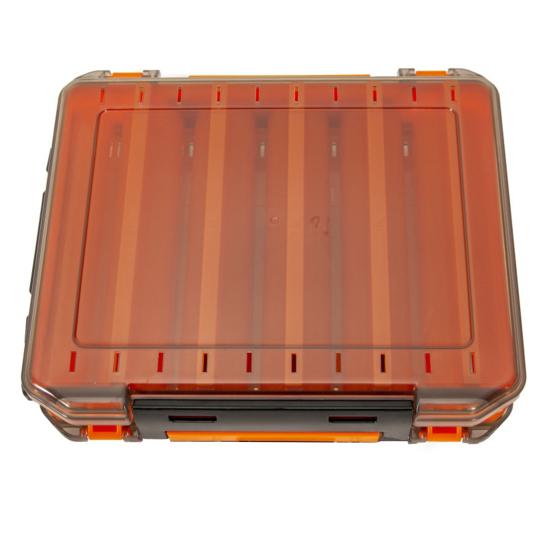 Отличная коробка для рыболовных приманок, портативный магазин с двусторонним открытием, рыболовный инструмент