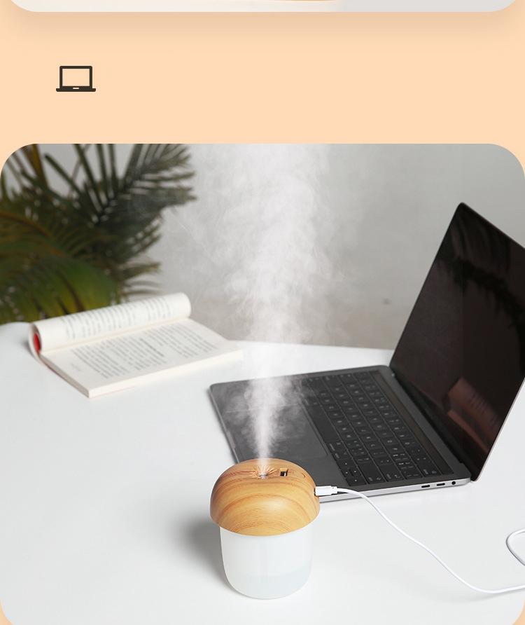Грибной увлажнитель воздуха Увлажнитель воздуха Ароматерапевтические увлажнители Диффузоры Диффузор эфирных масел Домашний автомобильный очиститель воздуха