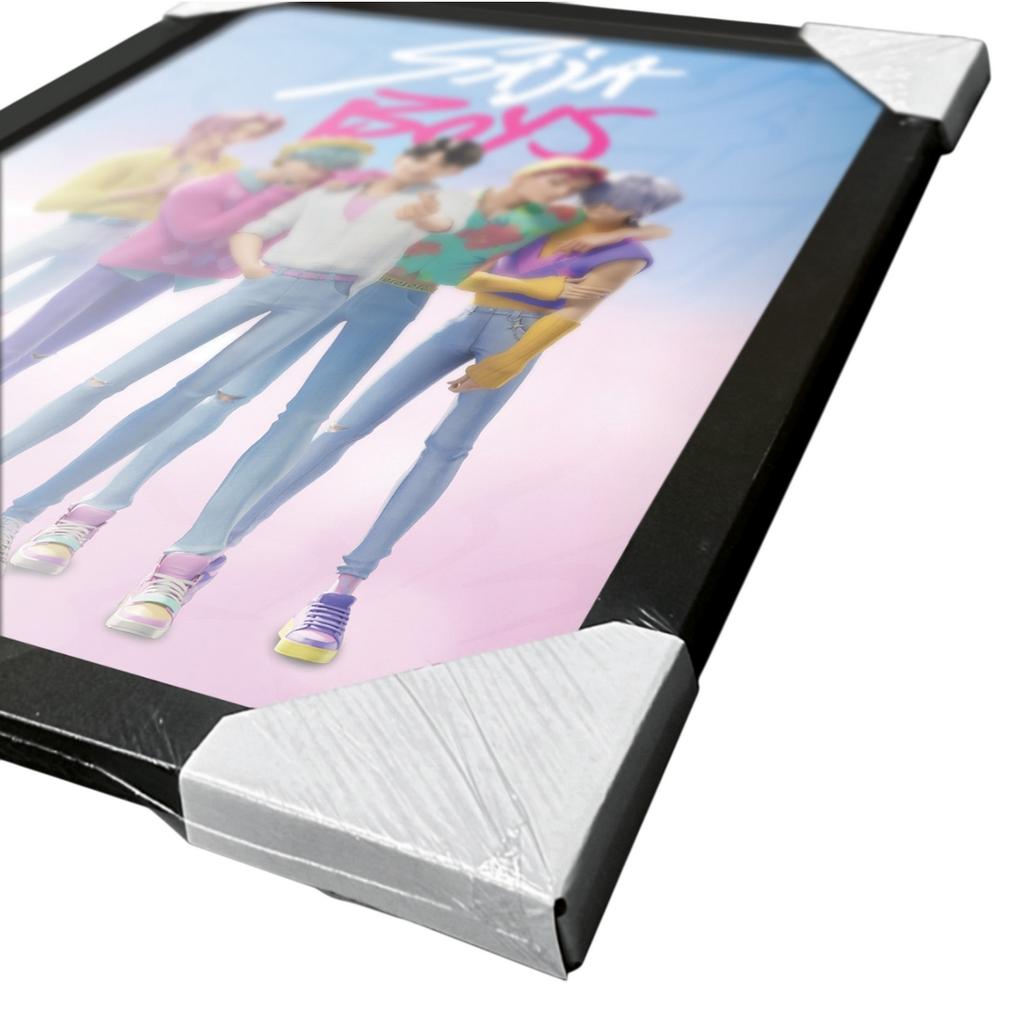 K-Pop Demon Hunters Saja Boys Framed Poster