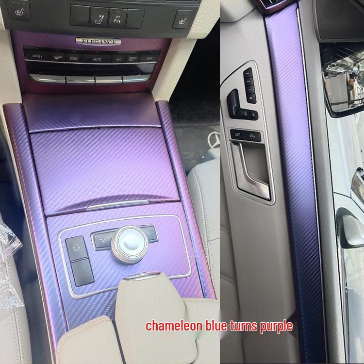 14-15 Mercedes-Benz E-Class E200/E260/E300 Interior Center Console Decoration Stickers