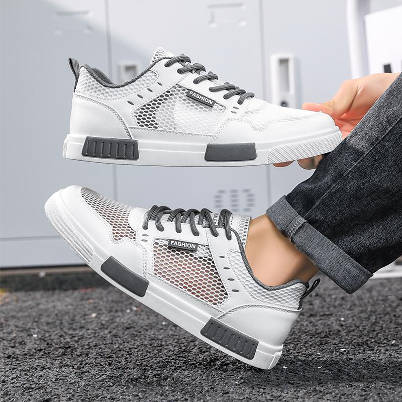 Men’s Sports Shoes Comfort Casual Skate Board Shoes Plus Size Running Sneakers Shoes for Students Over Sized