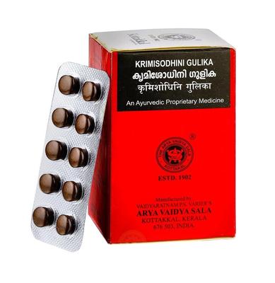 Кримишодхини Гулика (100 таб), Krimisodhini Gulika,