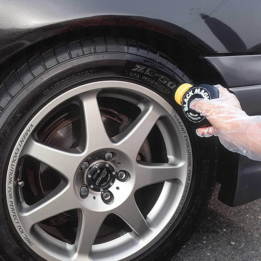 SOFT99 Black Magic Уход за шинами для чернения и полировки автомобильных шин Очиститель, 150 мл, (Код товара 02066)