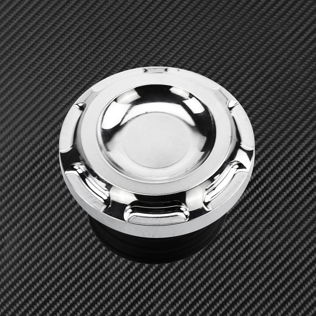 Motorcycle Crown Style Vented Fuel Tank Cap CNC Oil Cap Fuel Gas Tank Cover For Harley Sportster Dyna Softail Touring Road King