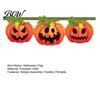 DIY Halloween Ornaments Pumpkin Banner ,Spooky Hanging Garland, Happy Festive Flag Outdoor Decorations Party Decoration for Porch Fence, Photo Setting