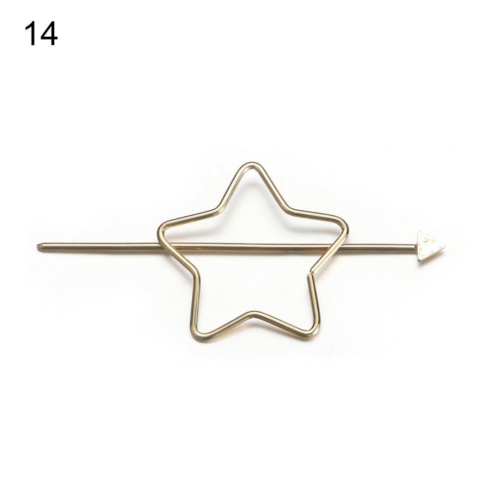 Женская модная тиара геометрическая заколка винтажные заколки для волос головной убор металлическая заколка для волос держатель для пучка