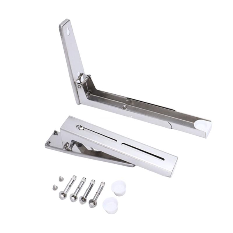 Крепление из нержавеющей стали для кухонного пространства, металлическое крепление для микроволновой печи, прямые поставки