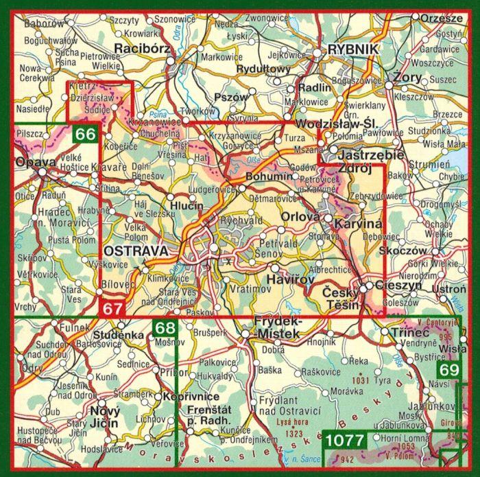 Slovenia, Croatia, Bosnia and Herzegovina 1:500,000 Road Map. 2024 edition. Freytag & Berndt