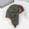 Outdoors Fur Trapper Ski Hat Winter Cap Russian Ushanka Winter Hats