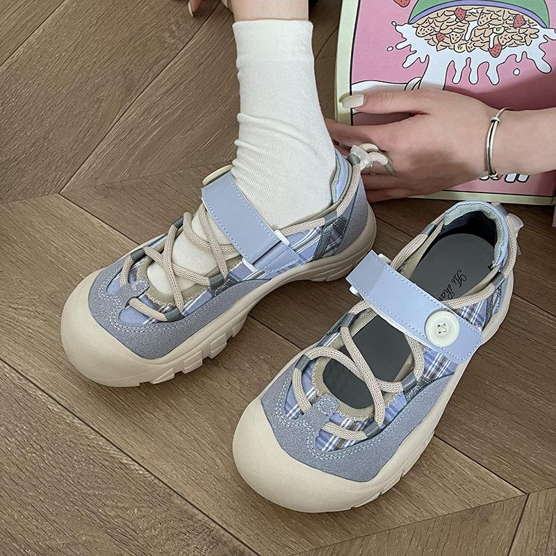 Знаменитости из Интернета в универсальных студенческих повседневных кроссовках с большой головкой для женщин 2025 года, новые популярные весенне-осенние уродливые милые кроссовки для доски