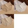 1/3 PCS Low Waist Cotton Underwear Women's Abdomen Control Briefs Girls Triangle Shorts Comfortable Panties