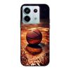 Basketball Basket Sports Case for Xiaomi Redmi 10 10C 9C 9A 9i 9 Prime 9T 12 12C 10A K40 Black Soft TPU Mobile Phone Bag Cover