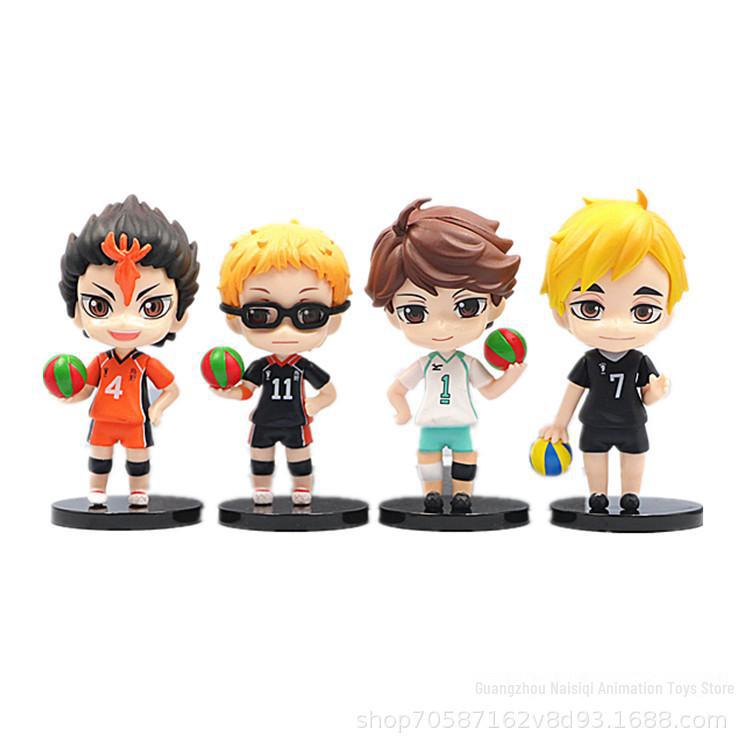 8Q Volleyball Boy Handmade Кукла Гасяпон с игрушечной машиной Chuan Tetsu Claw
