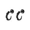 European and American Minimalist Eagle Claw Earrings, Men's Stainless Steel Hip-hop Earrings Accessories