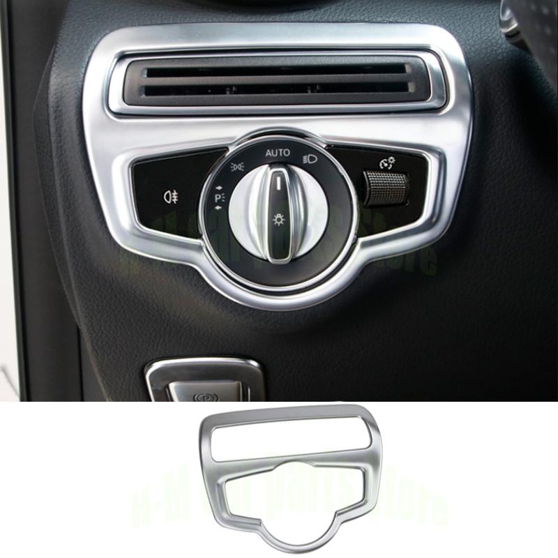 Для Mercedes Benz CE GLC Class C260L C200L E300L GLC260L Автомобильный светильник, панель управления, накладка, наклейка, аксессуары для автомобиля