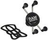 RAM MOUNTS Mount for Smartphones with X-Grip Tether, Black, RAM-HOL-UN7BU