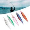 Luminous Fishing Bait Metal Hard Lure Streamlined Design Bright Color Realistic Looking Fishing Lure Artificial Bait