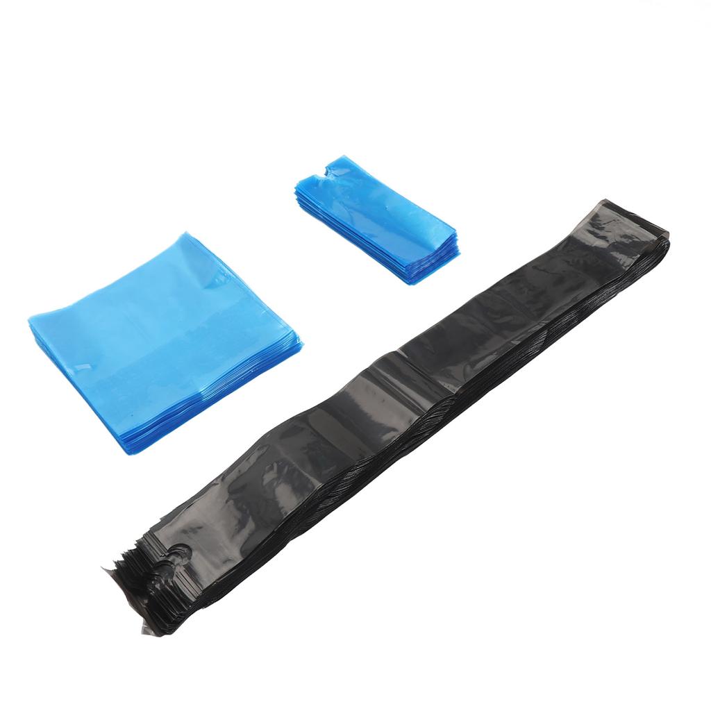 200 шт одноразовых роторных чехлов для тату-машинок с 100 шт черных удлиненных чехлов для шнура-клипсы 200 шт