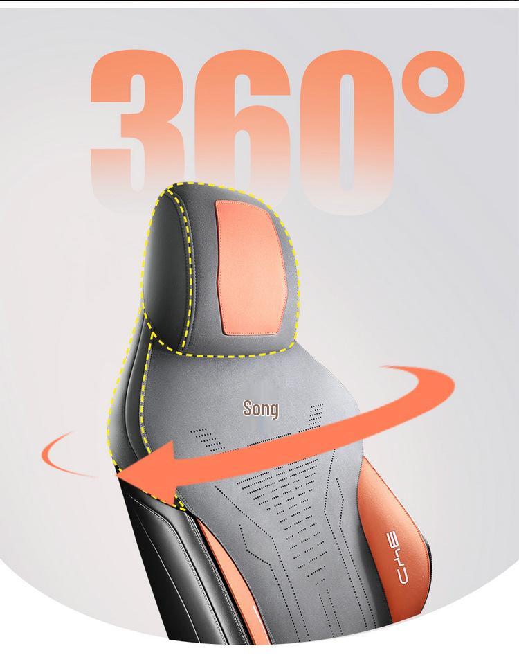 BYD Song PLU Semi-Wrap Car Seat Cushion Set - New Model for Five Seats