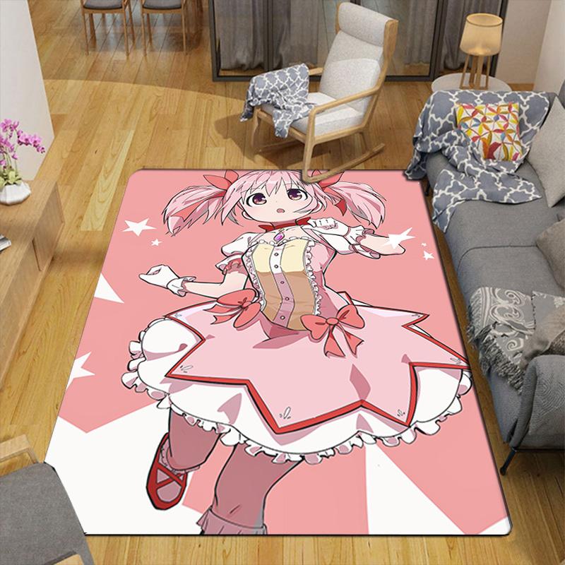 Kaname Madoka Rug Floor Mat for Living Room or Bedroom Soft and Comfortable Carpet a Gift for Birthday and Holiday.NFF0928464